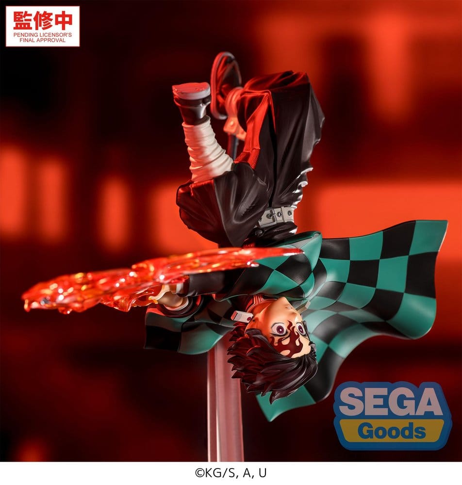 Demon Slayer: Kimetsu no Yaiba Luminasta Figura PVC Tanjiro Kamado Hinokami Kagura Setting Sun Transformation 15 cm