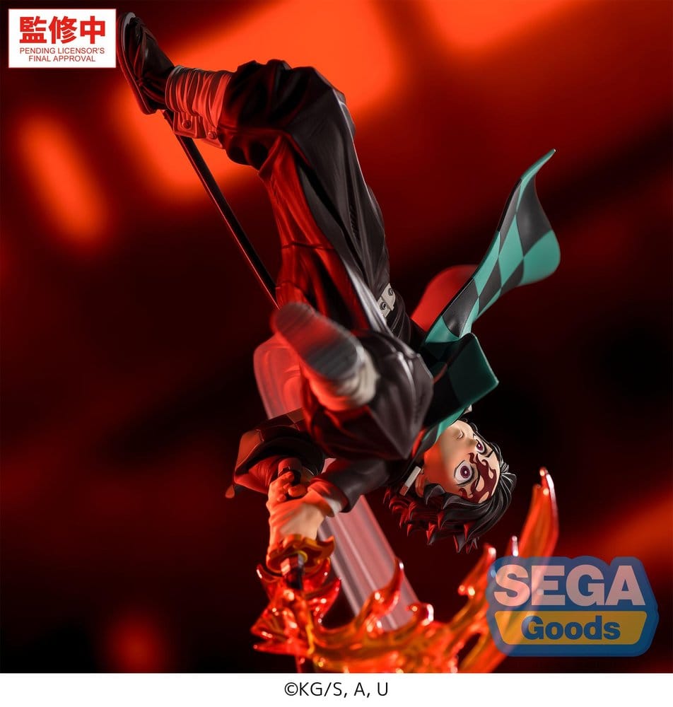 Demon Slayer: Kimetsu no Yaiba Luminasta Figura PVC Tanjiro Kamado Hinokami Kagura Setting Sun Transformation 15 cm