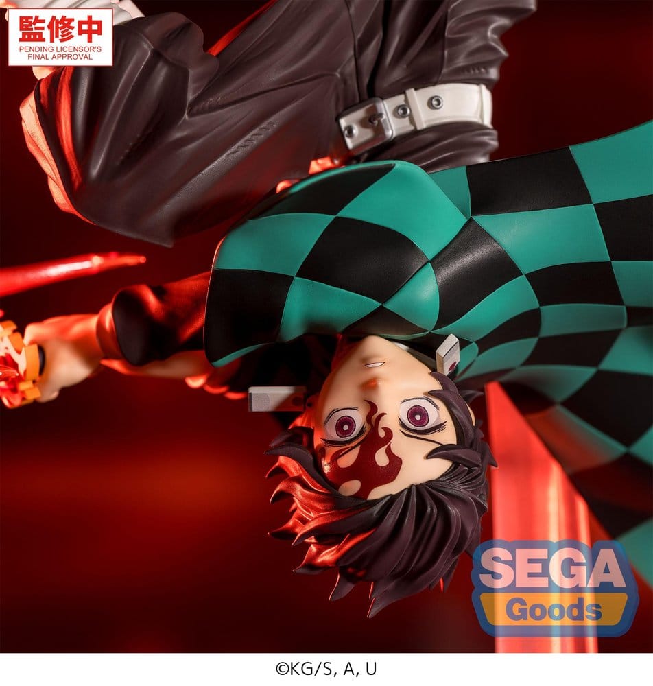 Demon Slayer: Kimetsu no Yaiba Luminasta Figura PVC Tanjiro Kamado Hinokami Kagura Setting Sun Transformation 15 cm