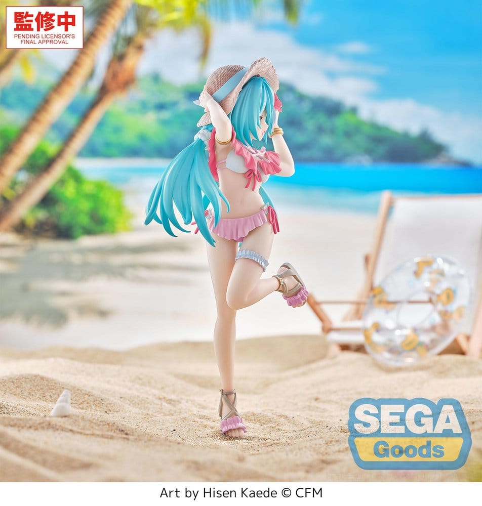 Character Vocal Series 01: Hatsune Miku Luminasta Figura PVC Conceptual Series Vol.1 Tropical Ver. 21 cm