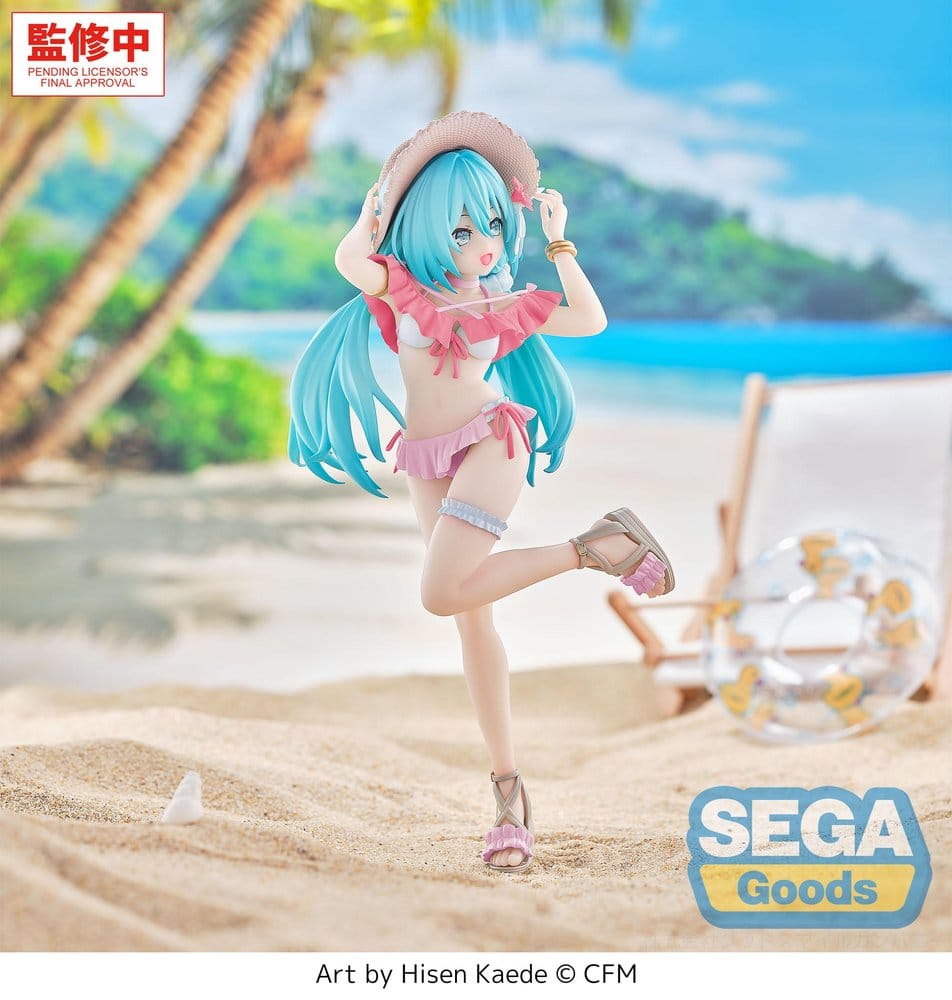 Character Vocal Series 01: Hatsune Miku Luminasta Figura PVC Conceptual Series Vol.1 Tropical Ver. 21 cm