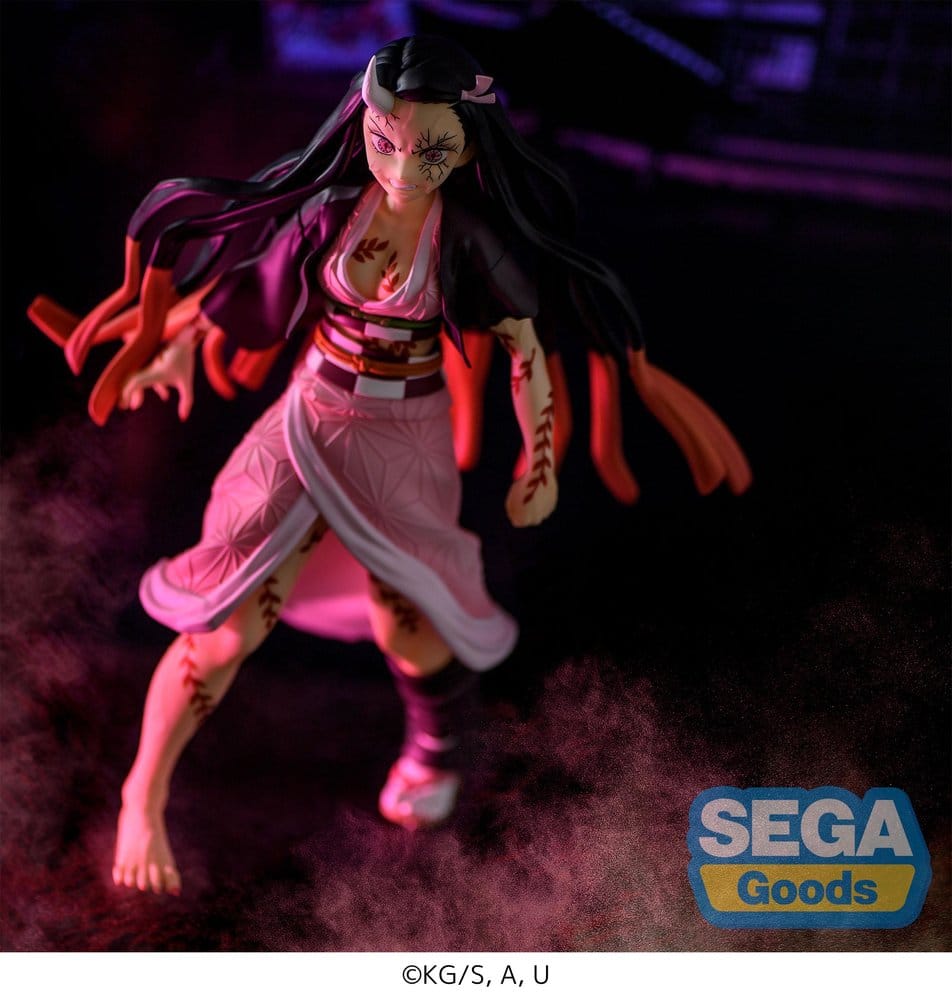 Demon Slayer: Kimetsu no Yaiba FIGURIZMa Figura PVC Nezuko Kamado Demon Form Advancing Ver. (Rerelease) 21 cm