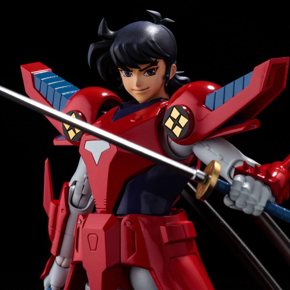 Chou-Dan-Kadou Yoroiden-Samurai Troopers Figura Rekka no Ryo 16 cm