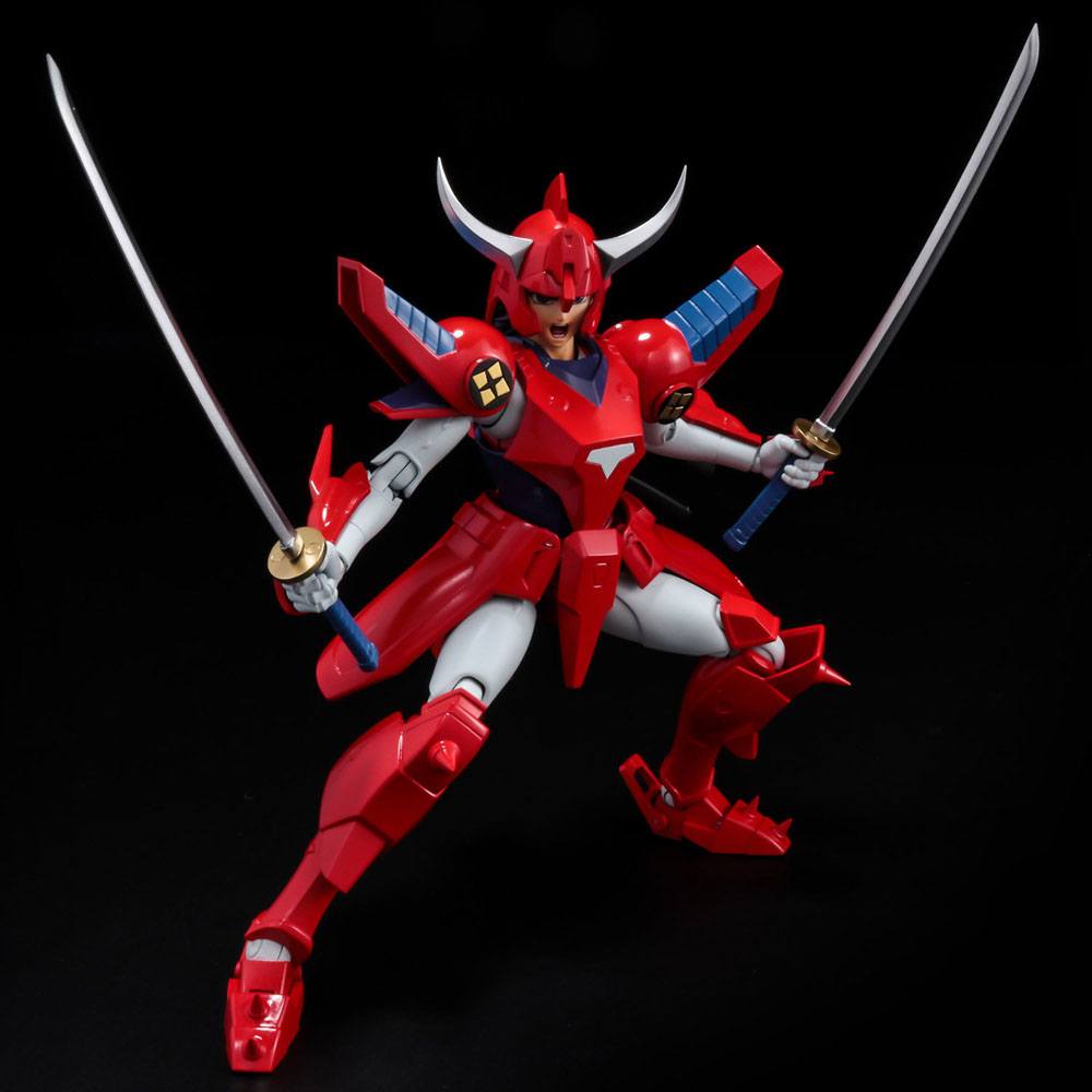 Chou-Dan-Kadou Yoroiden-Samurai Troopers Figura Rekka no Ryo 16 cm