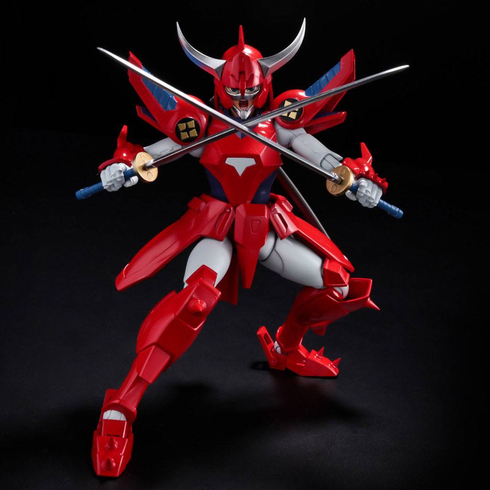 Chou-Dan-Kadou Yoroiden-Samurai Troopers Figura Rekka no Ryo 16 cm
