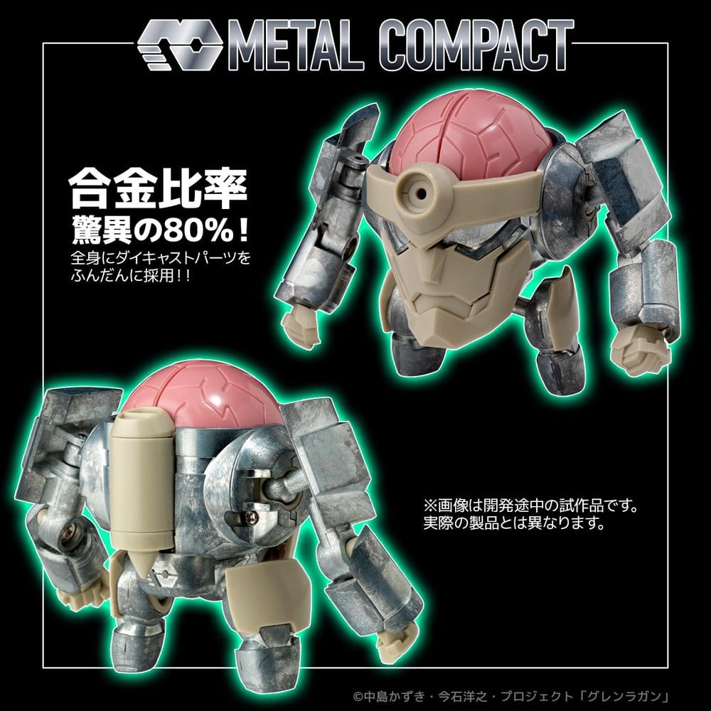 Gurren Lagann Figura Metal Compact Lagann (Standard) 7 cm