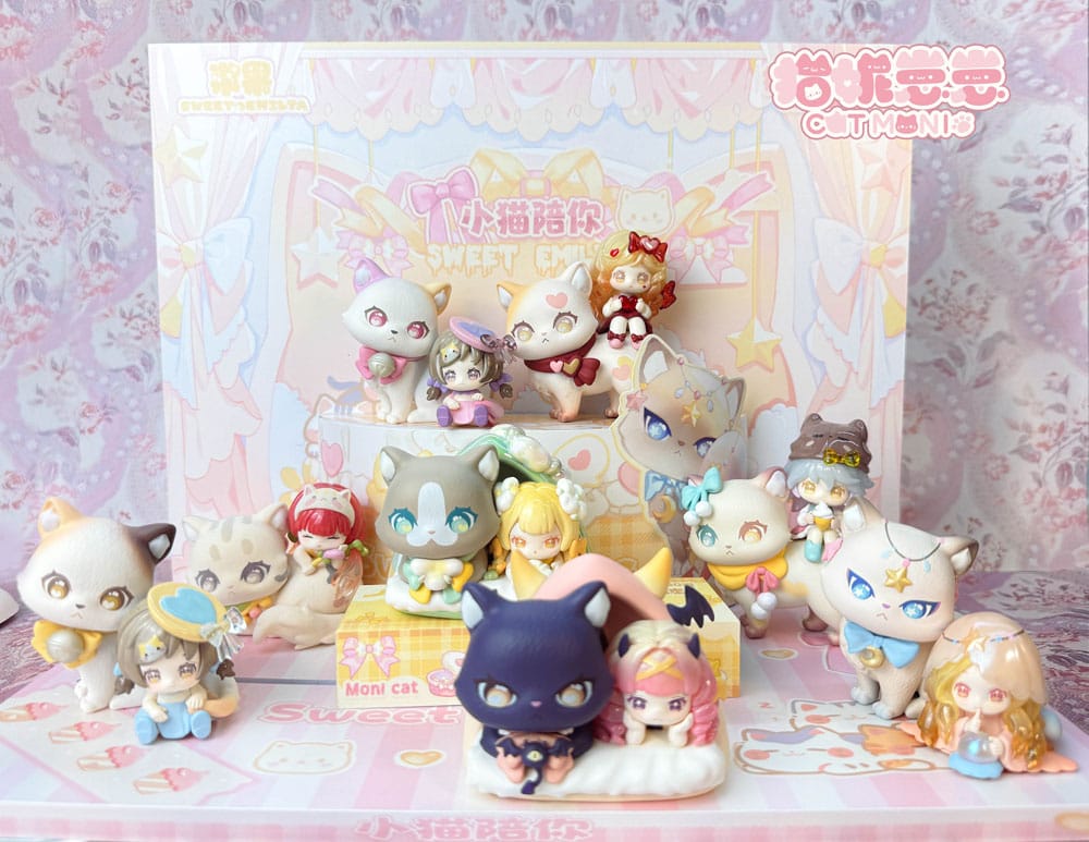 Original Character Figuras Cat Nizizi-Kitten with you 8 cm Surtido (6)