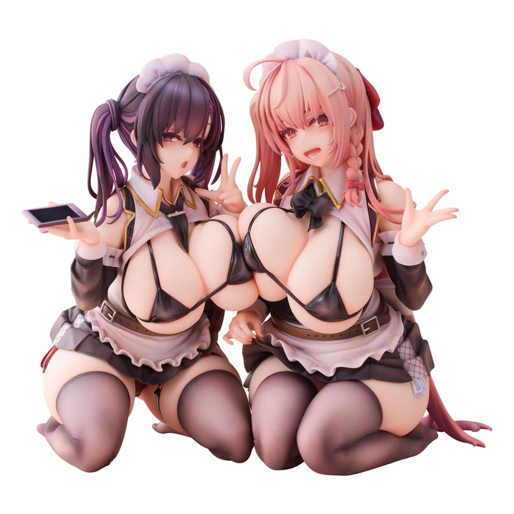 Original Character pack de 2 Estatuas PVC 1/5 Koho Miya & Otsuhane Fuwari illustration by Ninoude 18 cm - Z POP Toys