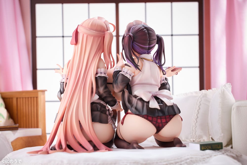 Original Character pack de 2 Estatuas PVC 1/5 Koho Miya & Otsuhane Fuwari illustration by Ninoude 18 cm - Z POP Toys