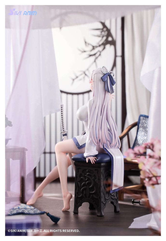 Original Character Estatua PVC 1/7 The Color of the Blue - White Snake Normal Edition 20 cm - Z POP Toys
