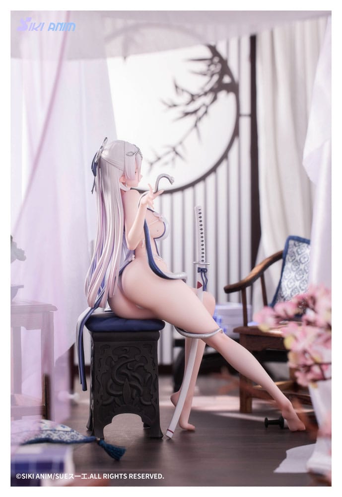 Original Character Estatua PVC 1/7 The Color of the Blue - White Snake Normal Edition 20 cm - Z POP Toys