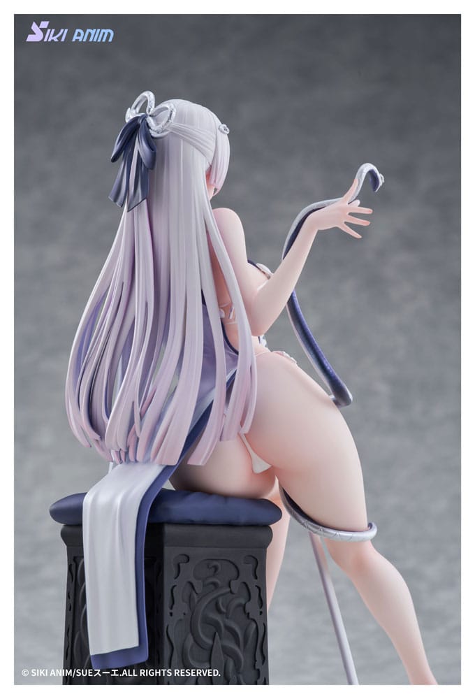 Original Character Estatua PVC 1/7 The Color of the Blue - White Snake Normal Edition 20 cm - Z POP Toys