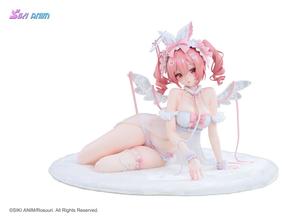 Original Character Figura PVC 1/4 White Rabbit Rosu Angel Ver. Illustrated by Rosuuri Bonus Edition 23 cm