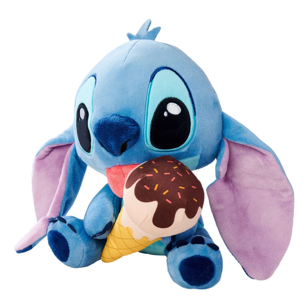 Lilo & Stitch Peluche Stitch with Icecream 25 cm
