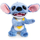 Disney Live Action Peluche Stitch con collar de Lei 25 cm