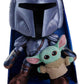 Star Wars Mandalorian Peluche Mandalorian & Mini Grogu 25 cm