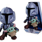 Star Wars Mandalorian Peluche Mandalorian & Mini Grogu 25 cm