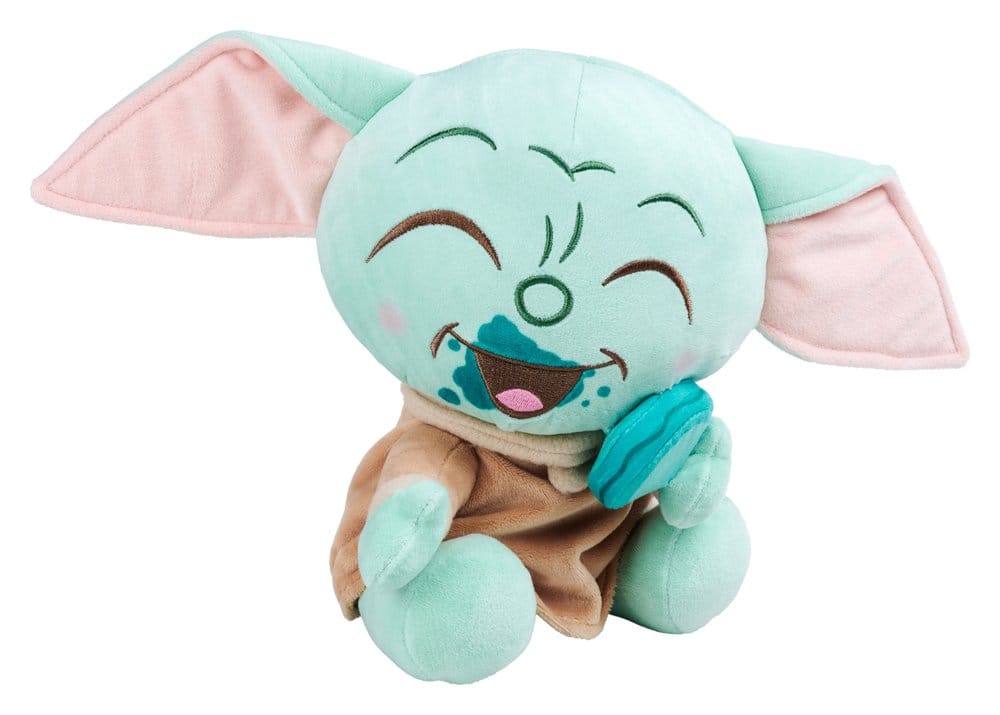 Star Wars Mandalorian Peluche Grogu con Macaroon 25 cm
