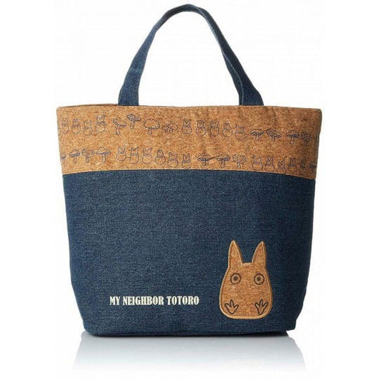 Mi vecino Totoro Bolsa de almuerzo estilo corcho y vaquero Totoro