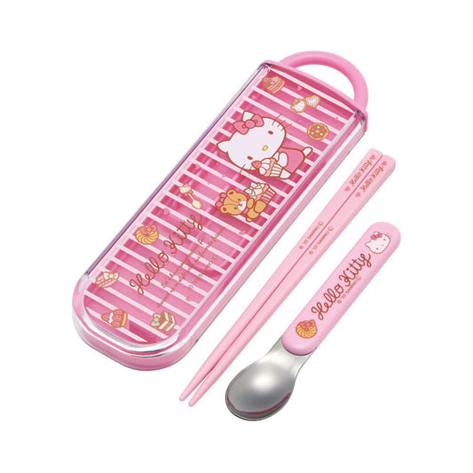 Hello Kitty Set Palillos & Cuchara Sweety pink - Z POP Toys