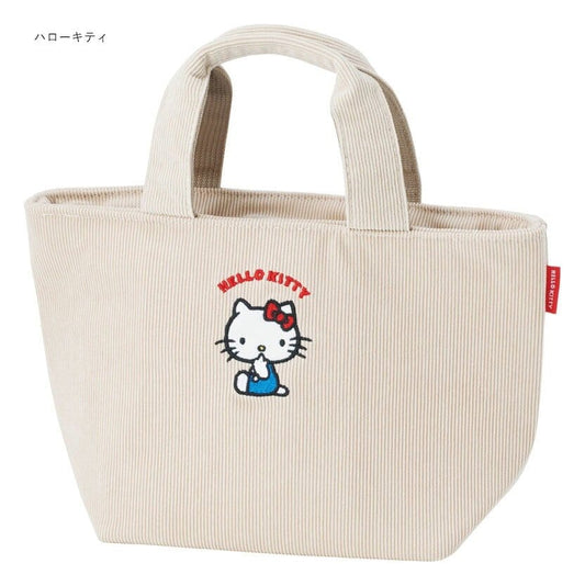 Sanrio Bolsa Nevera de Mano Hello Kitty Corduroy