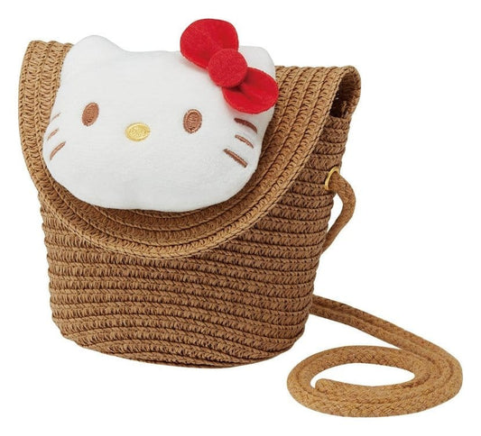 Sanrio Bolso de Hombro Hello Kitty Straw
