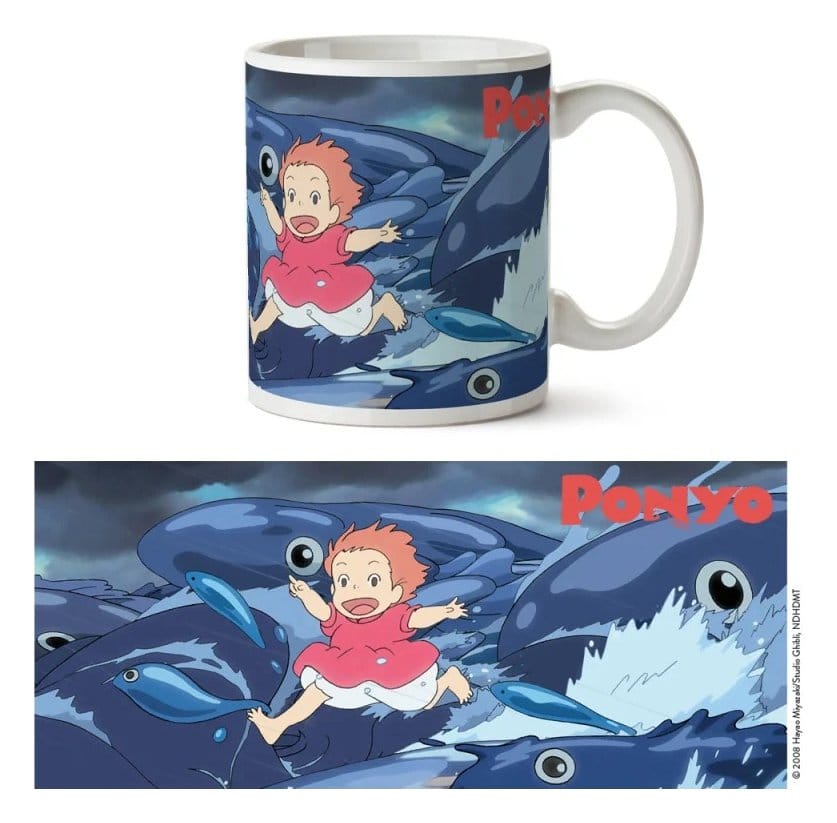 Gake no ue no Ponyo Taza Waves