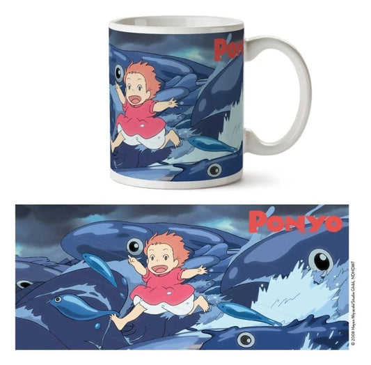 Gake no ue no Ponyo Taza Waves