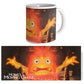 El castillo ambulante Ponyo Taza Calcifer
