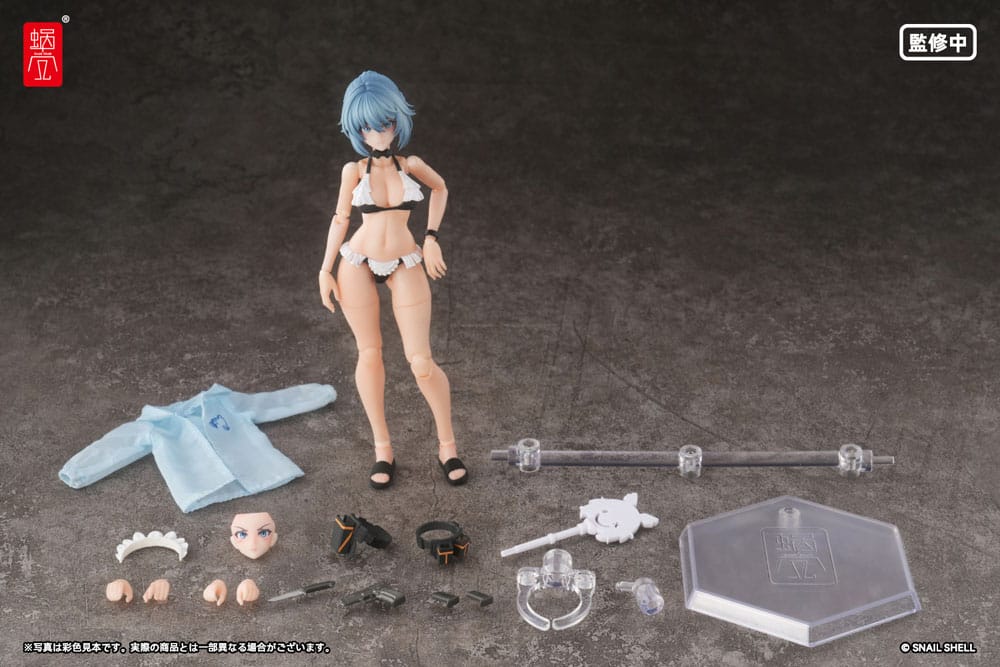 Original Character Figura 1/12 RA-04 Kitsunebi Senki Honoka Swimsuit Ver. 15 cm - Z POP Toys