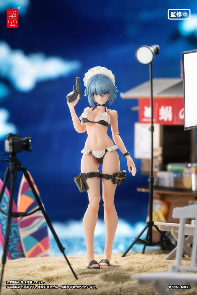 Original Character Figura 1/12 RA-04 Kitsunebi Senki Honoka Swimsuit Ver. 15 cm - Z POP Toys