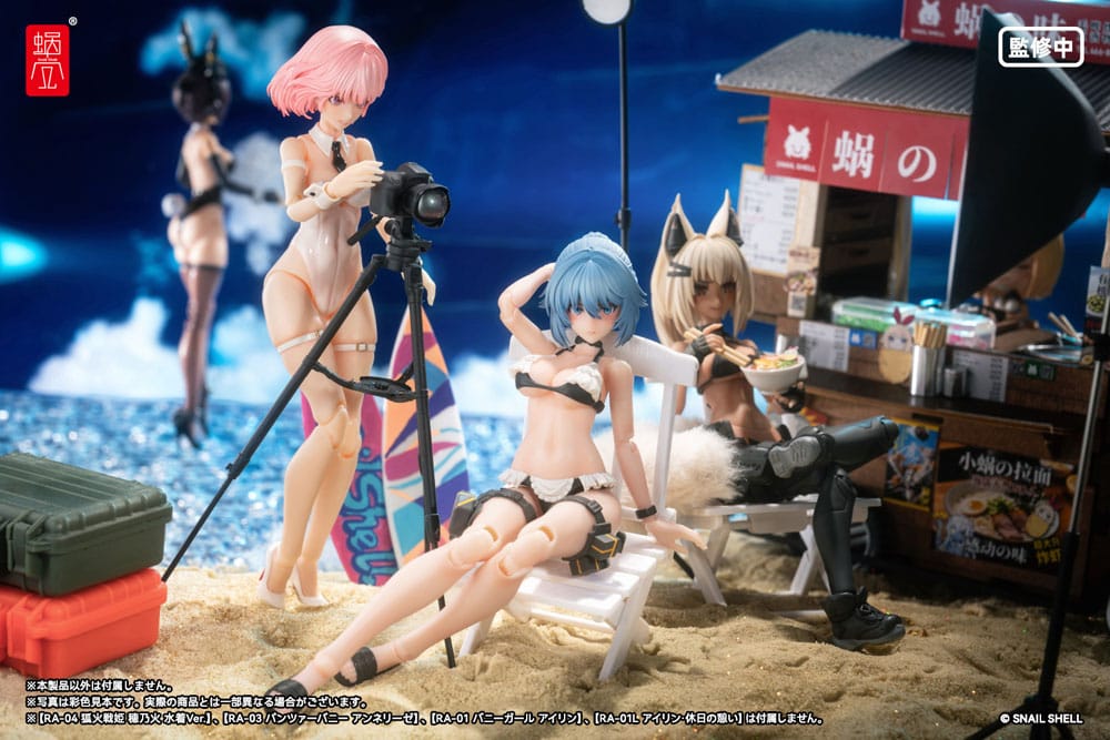 Original Character Figura 1/12 RA-04 Kitsunebi Senki Honoka Swimsuit Ver. 15 cm - Z POP Toys