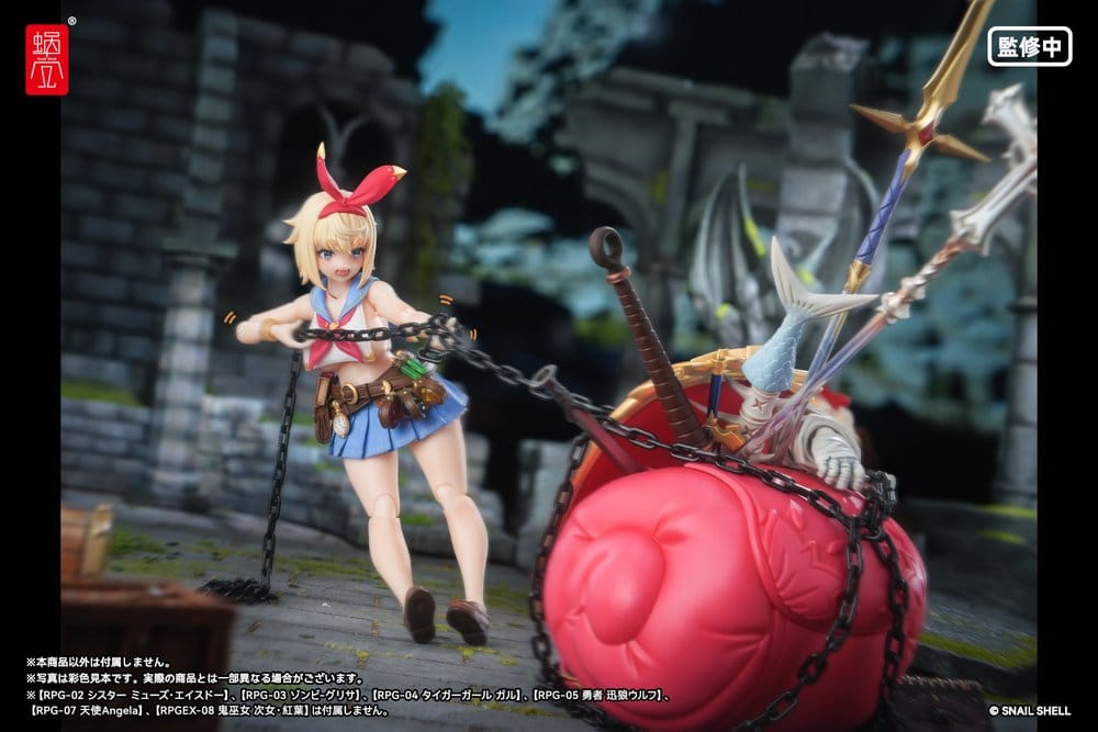 Original Character Figura 1/12 RPGEX-06 Adventurer Snail 15 cm