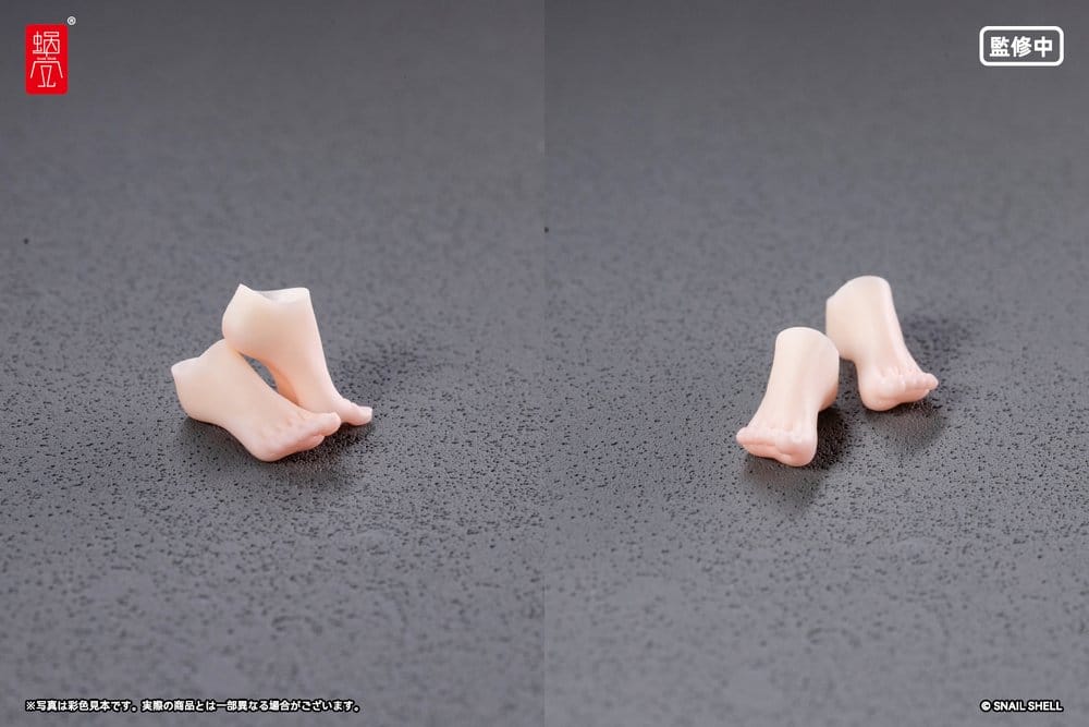 Original Character Accesorios para las Figuras 1/12 RPGEX-06 Adventurer Snail Foot Parts