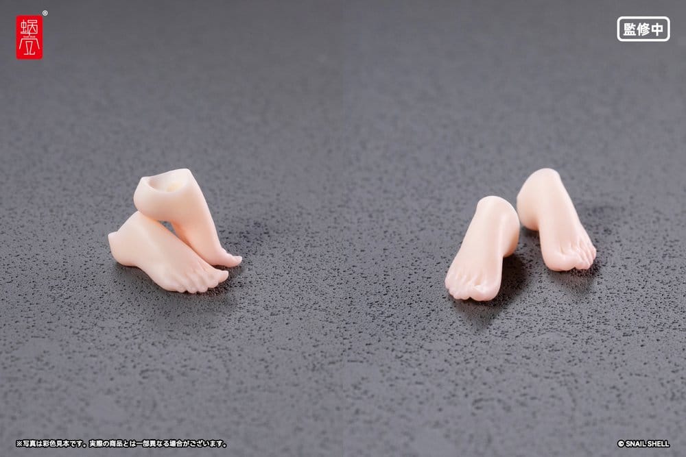 Original Character Accesorios para las Figuras 1/12 RPGEX-06 Adventurer Snail Foot Parts