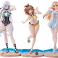 Atelier Ryza: Ever Darkness & the Secret Hideout PAck de 3 Estatuas PVC 1/7 Ryza, Klaudia, Lila: Swimsuit Ver. - Z POP Toys