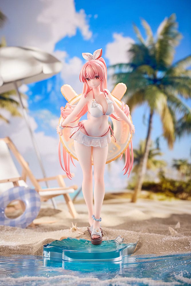 Rosuuri Character Estatua PVC 1/7 White Rabbit Rosu: Swimsuit Ver. 25 cm - Z POP Toys