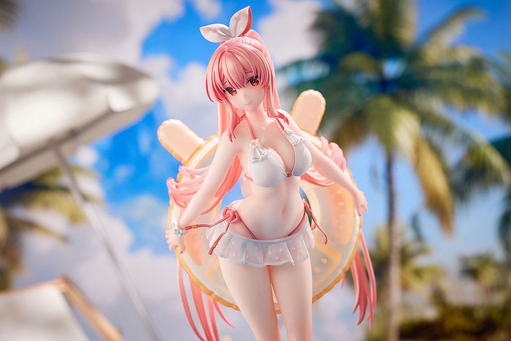 Rosuuri Character Estatua PVC 1/7 White Rabbit Rosu: Swimsuit Ver. 25 cm - Z POP Toys