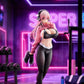 Super Sonico Figura PVC 1/6 Exercise Ver. 27 cm