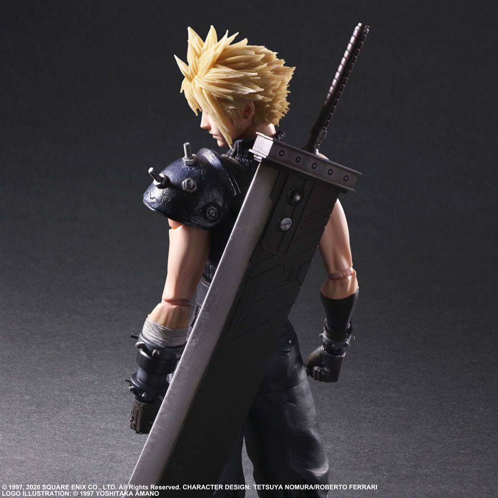 Final Fantasy VII Remake Play Arts Kai Figura Cloud Strife Ver. 2 27 cm