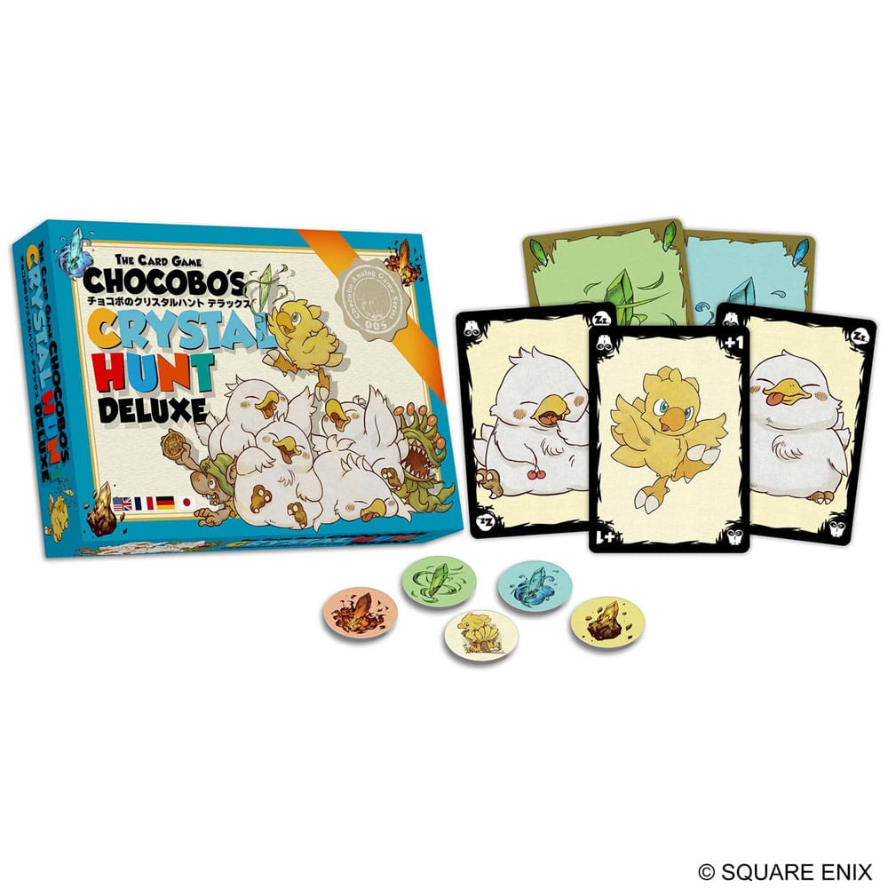 Final Fantasy Juego de cartas Chocobo's Crystal Hunt - Z POP Toys