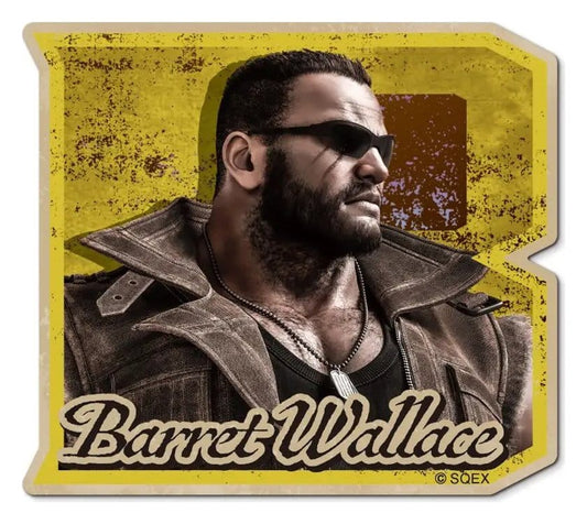 Final Fantasy VII Remake Pegatina de Personaje Barret Wallace