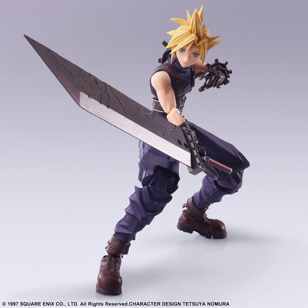 Final Fantasy VII Figura Nendoroid Doll Bring Arts Cloud Strife Digital Plus Edition 15 cm