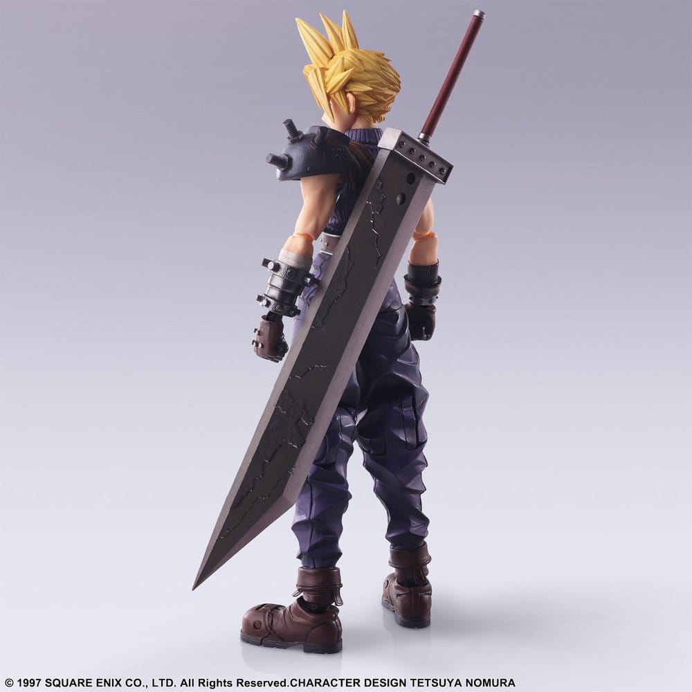 Final Fantasy VII Figura Nendoroid Doll Bring Arts Cloud Strife Digital Plus Edition 15 cm