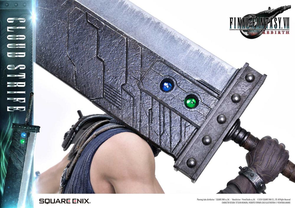 Final Fantasy VII Rebirth Estatua 1/4 Cloud Strife 68 cm