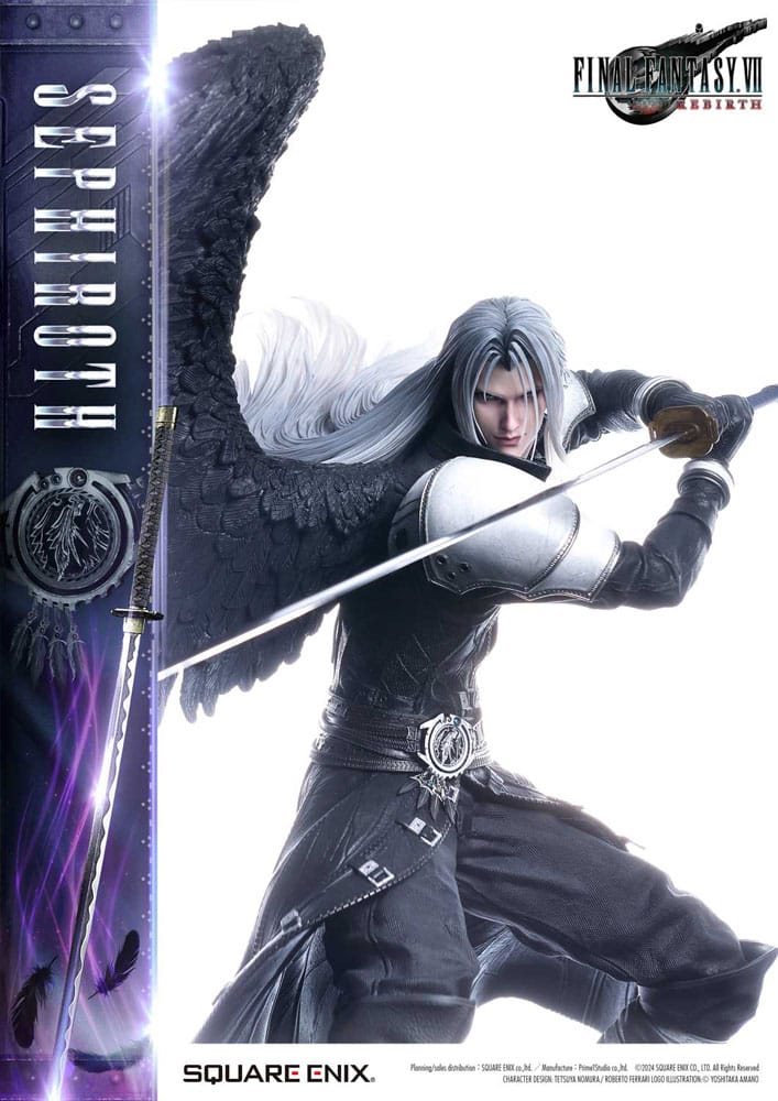 Final Fantasy VII Rebirth Estatua 1/4 Sephiroth 69 cm
