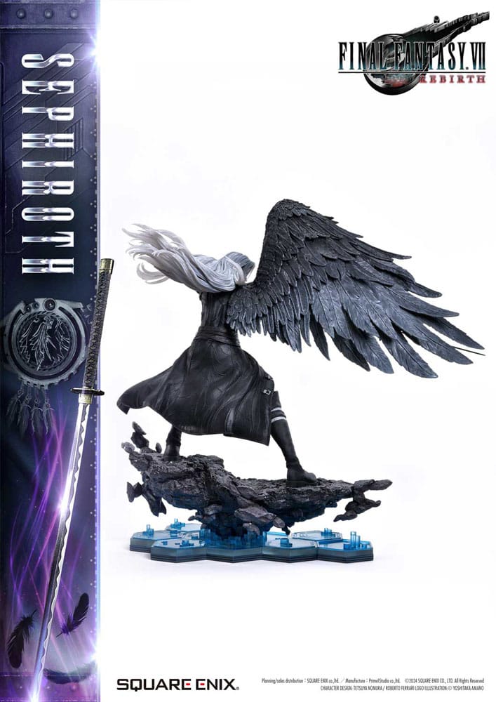 Final Fantasy VII Rebirth Estatua 1/4 Sephiroth 69 cm