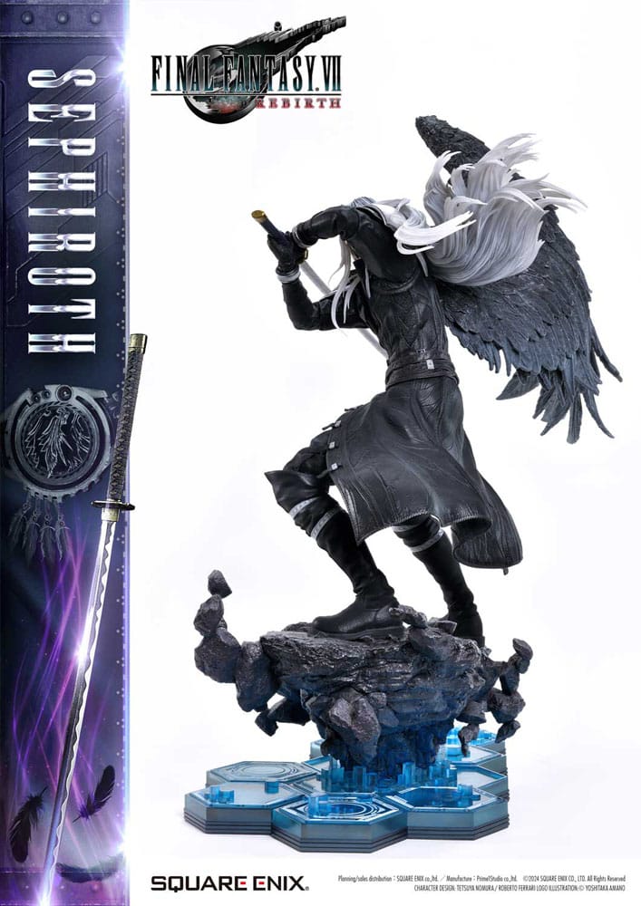 Final Fantasy VII Rebirth Estatua 1/4 Sephiroth 69 cm