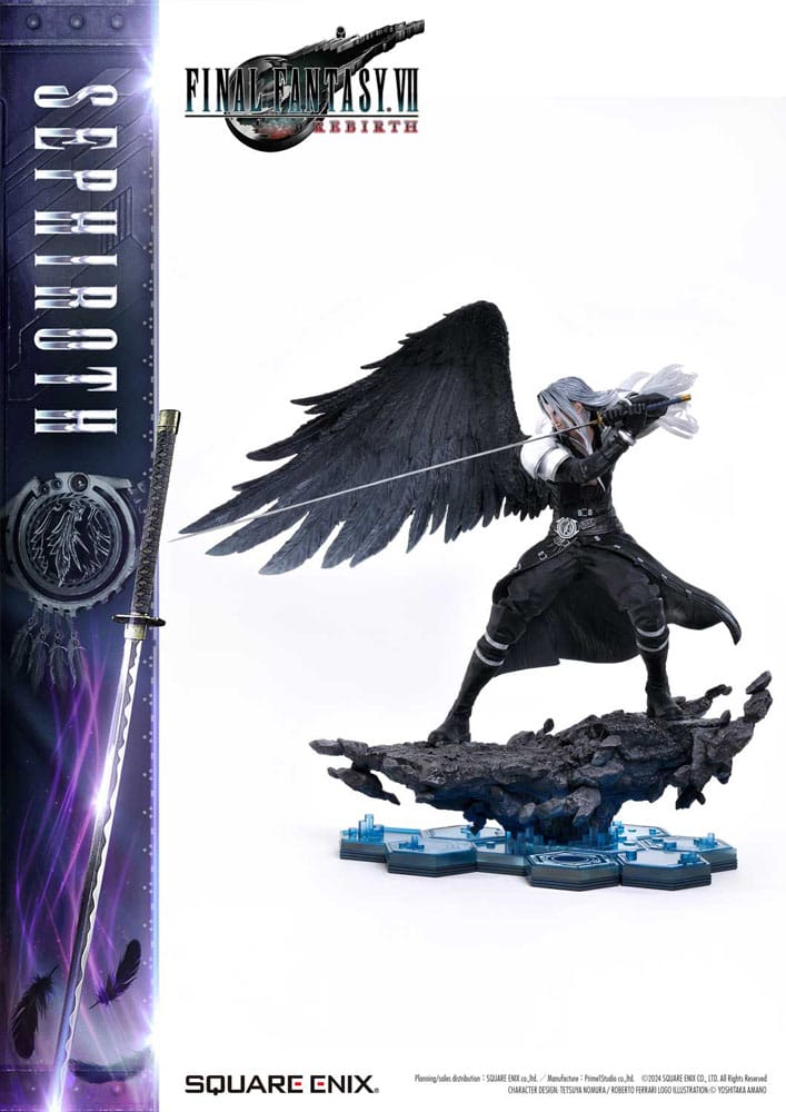 Final Fantasy VII Rebirth Estatua 1/4 Sephiroth 69 cm