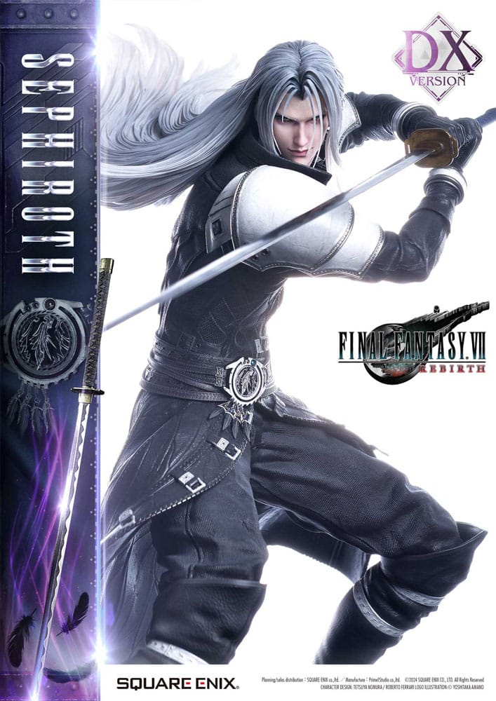 Final Fantasy VII Rebirth Estatua 1/4 Sephiroth Deluxe Ver. 69 cm